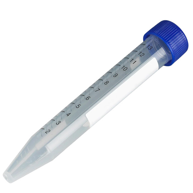 Sterile Centrifuge Polypropylene Tubes 15mL Blue Cap