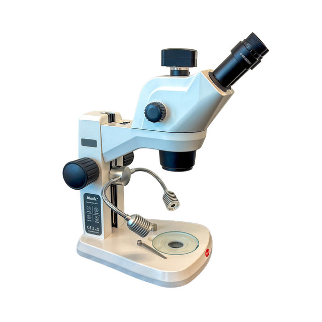 Motic SMZ-172 Digital Stereo Zoom Microscope with Double Spot