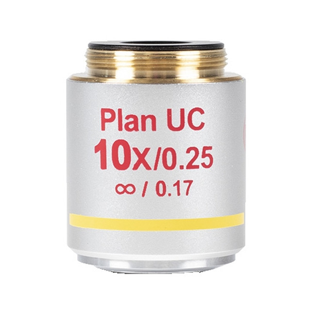 Motic Plan UC 10x Strain Free Microscope Objective Lens