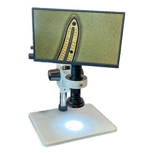 Zoom Digital Microscope 15x - 154x DX56P on Track Stand