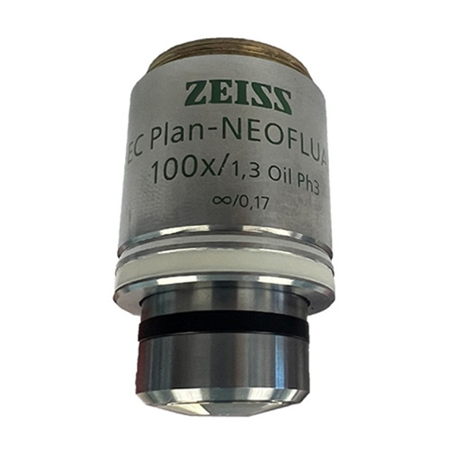 Zeiss EC Plan Neofluar 100x Oil Objective Lens Ph3 Zeiss EC Plan Neofluar 100x Oil Objective Lens Ph3