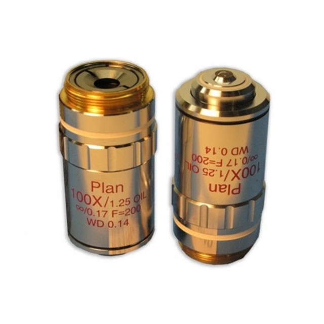 Meiji 100x Polarizing Microscope Objective MA940