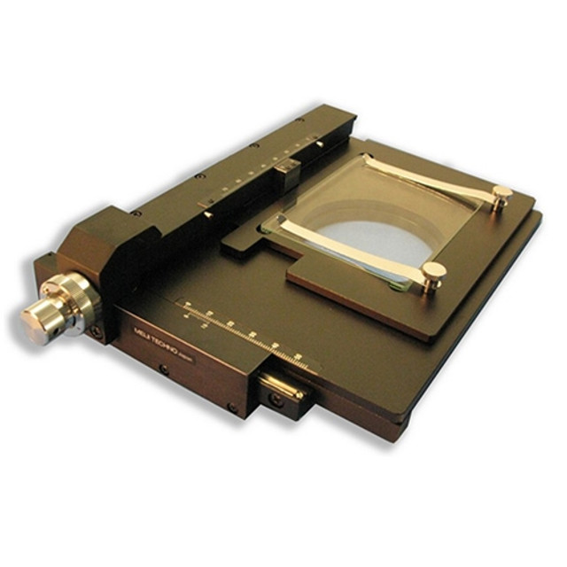 Graduated Mechanical Microscope Stage with Glass Plate Graduated Mechanical Microscope Stage with Glass Plate