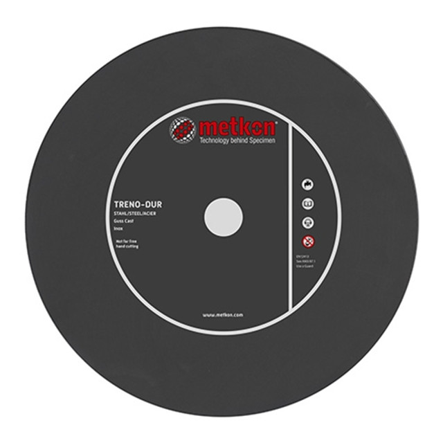 TRENO-DUR Abrasive Cut-Off Wheel with Extremely Long Life TRENO-DUR Abrasive Cut-Off Wheel with Extremely Long Life