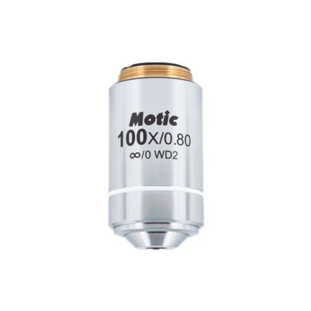 Motic LM Plan 100x Microscope Objective Lens Motic LM Plan 100x Microscope Objective Lens