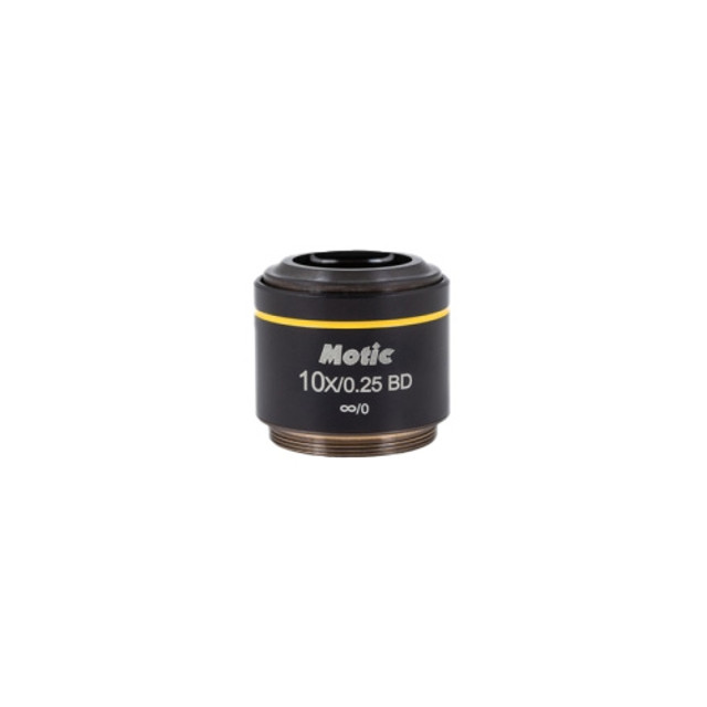 Motic Inverted Metallurgical BD LM Plan 10x Objective Motic Inverted Metallurgical BD LM Plan 10x Objective