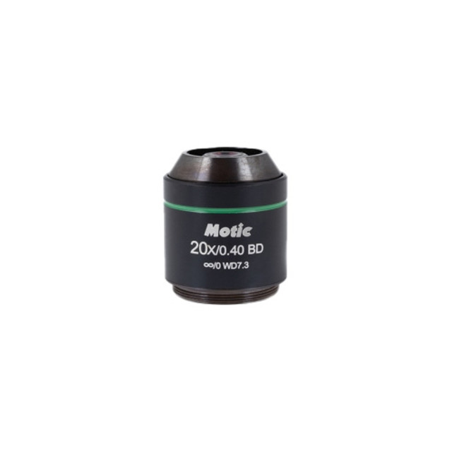 Motic Inverted Metallurgical BD LM Plan 20x Objective Motic Inverted Metallurgical BD LM Plan 20x Objective