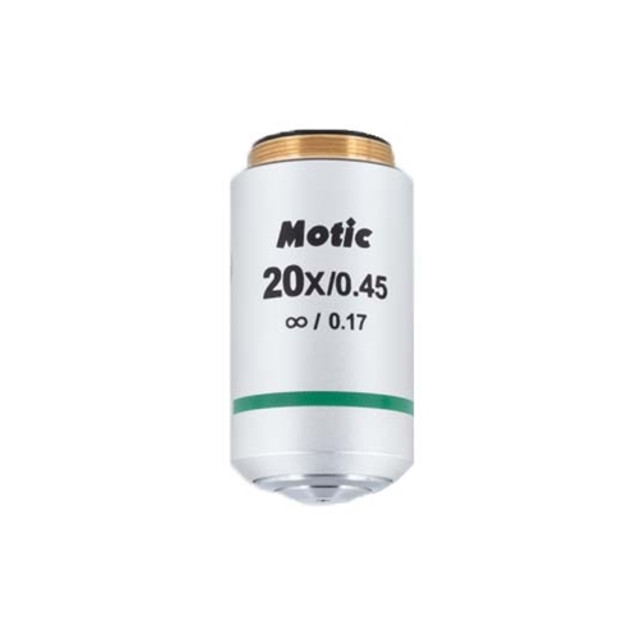 Motic Plan UC Achromat 20X Objective Lens Motic Plan UC Achromat 20X Objective Lens