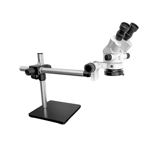 Binocular Stereo Zoom Boom Microscope 7x-45x