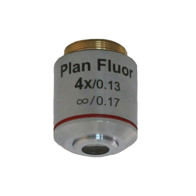 Plan Semi-Apochromat Fluor 4x Microscope Objective Plan Semi-Apochromat Fluor 4x Microscope Objective