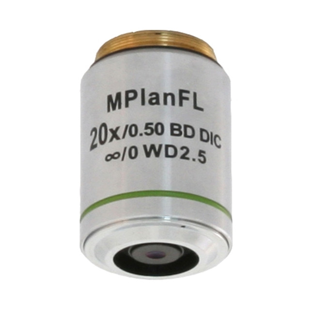 Brightfield Darkfield Semi Apochromat DIC 20x Microscope Objective