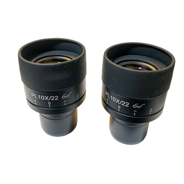 Focusing 10x Eyepieces for Zeiss Stemi and Discovery Stereo Microscopes