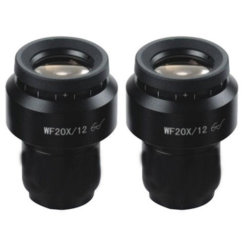 Replacement 20x Focusing Eyepieces for Nikon SMZ Microscopes
