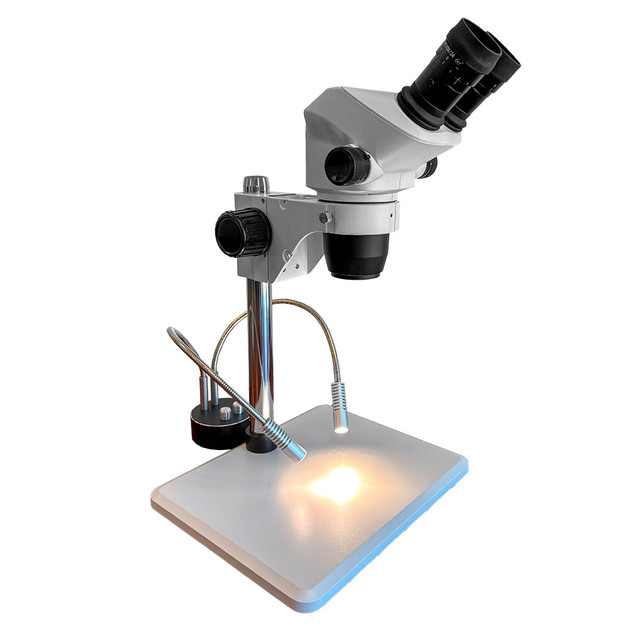 FZ8 Stereo Zoom Microscope with Dual Pipe Lights