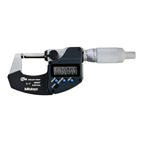 その他 Mitutoyo Digimatic Micrometer 0-25mm Mitutoyo 293-330-32 Coolant Proof Digimatic IP65 Micrometer 0-1
