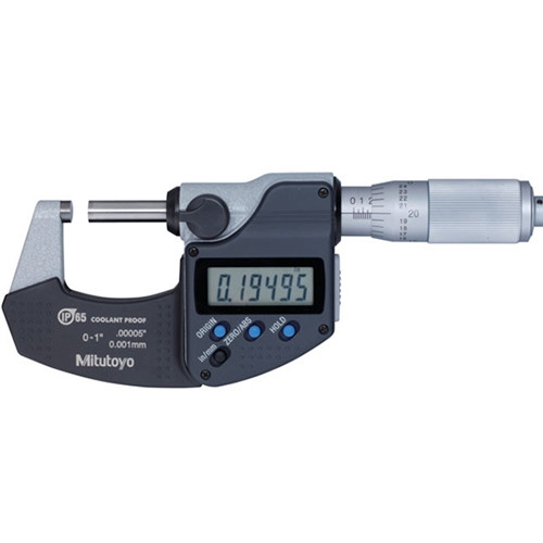 みー Mitutoyo 293-330-30 Coolant Proof Digimatic IP65 Micrometer 0-1