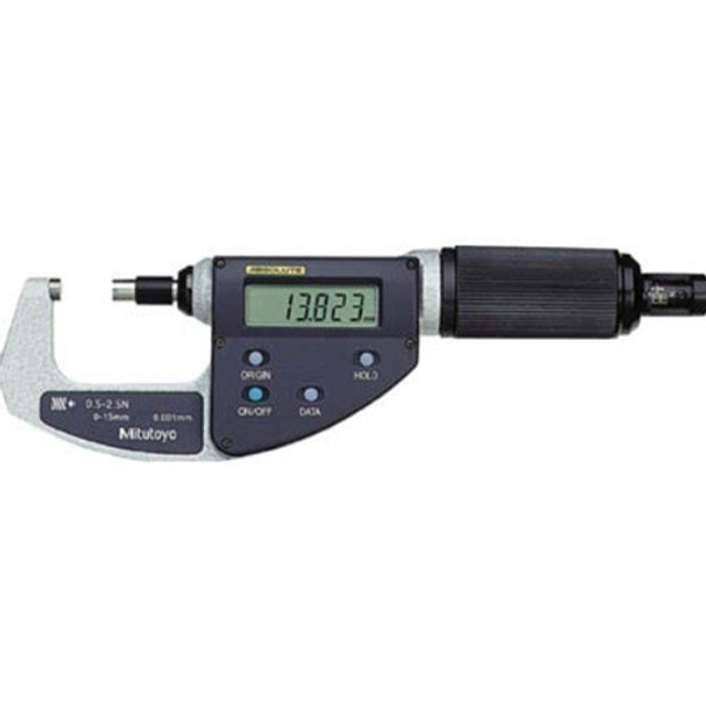 Mitutoyo ABSOLUTE Digimatic Micrometer 0-10mm Adjustable Measuring Force
