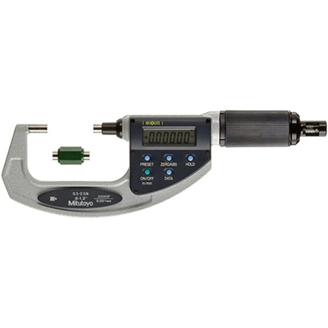 Mitutoyo ABSOLUTE Digimatic Micrometer 0.8-1.2" / 20-30mm Adjustable Measuring Force Mitutoyo ABSOLUTE Digimatic Micrometer 0.8-1.2" / 20-30mm Adjustable Measuring Force