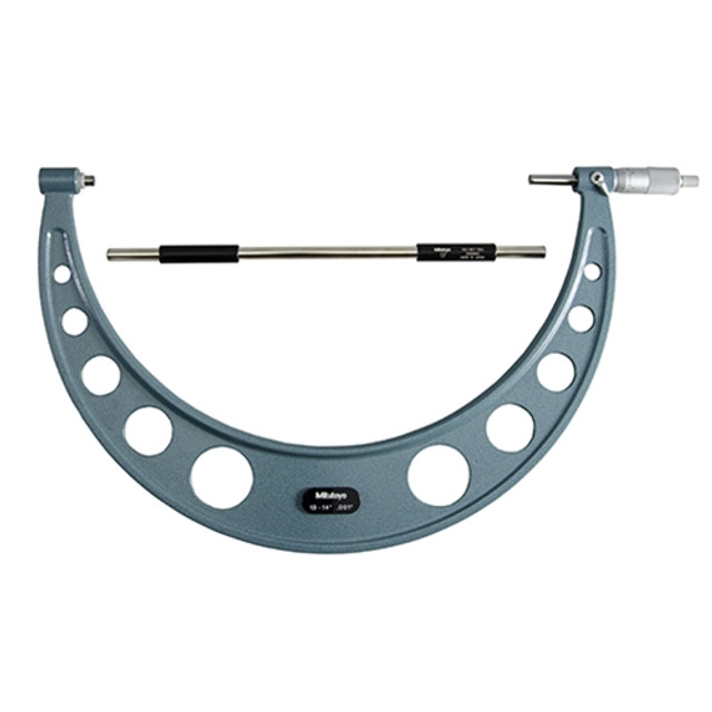 Mitutoyo Vernier Outside Micrometer 13-14" Ratchet Stop