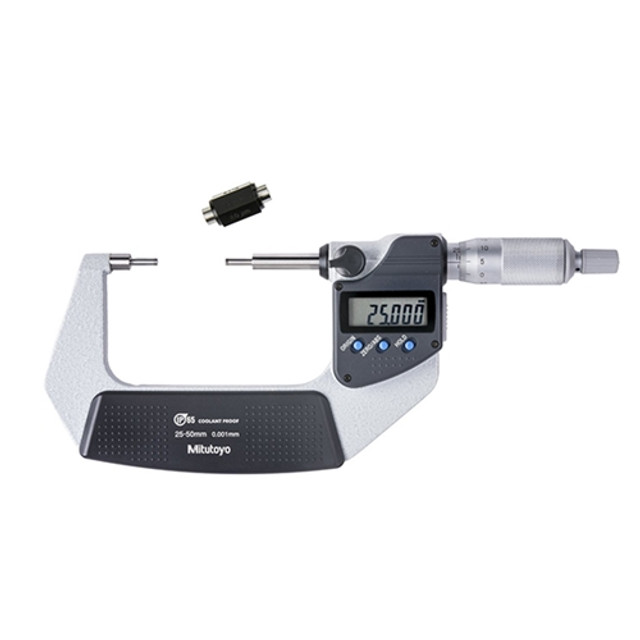 Mitutoyo Digimatic 10mm Spline Micrometer 25-50mm Mitutoyo Digimatic 10mm Spline Micrometer 25-50mm