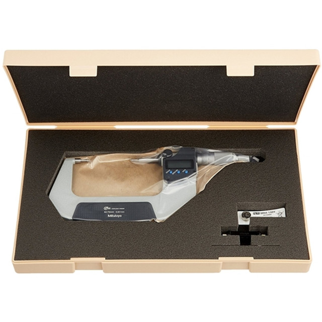 Mitutoyo Digimatic 5mm Spline Micrometer 50-75mm Mitutoyo Digimatic 5mm Spline Micrometer 50-75mm