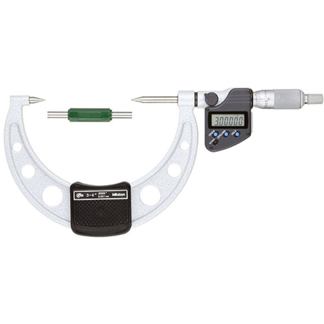 Mitutoyo Digimatic 30 Degree Point Micrometer 3-4" / 76.2-101.6mm Mitutoyo Digimatic 30 Degree Point Micrometer 3-4" / 76.2-101.6mm
