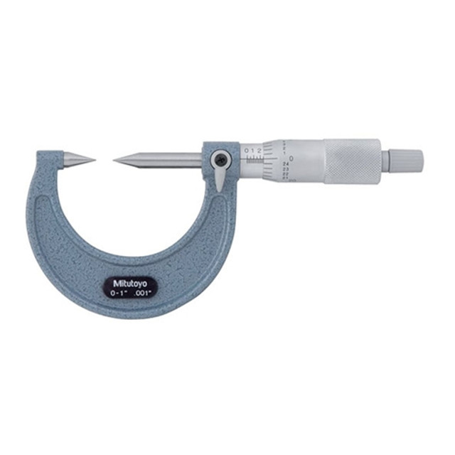 Mitutoyo Vernier 30 Degree Point Micrometer 0-1" Mitutoyo Vernier 30 Degree Point Micrometer 0-1"