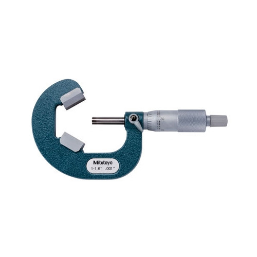 Mitutoyo 314-353-30 Digimatic V-Anvil Micrometer 1-1.6 Mitutoyo 314-353-30 Digimatic V-Anvil Micrometer 1-1.6