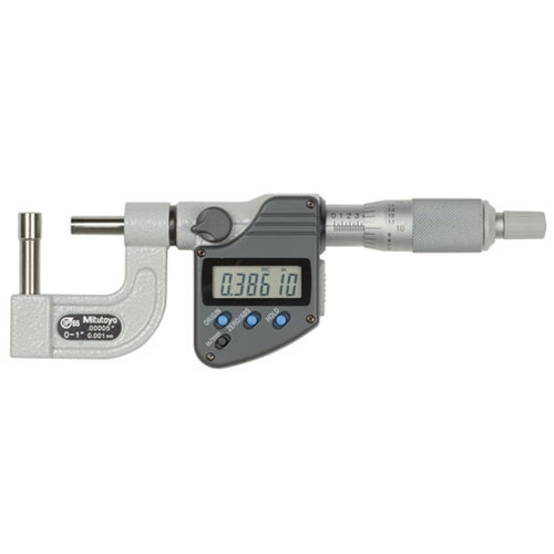 Mitutoyo 369-350-32 Digital Disk Micrometer 0-1