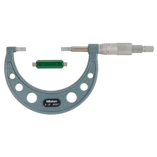 Mitutoyo Vernier Blade Micrometer 2-3" 6.5mm Blade Mitutoyo Vernier Blade Micrometer 2-3" 6.5mm Blade