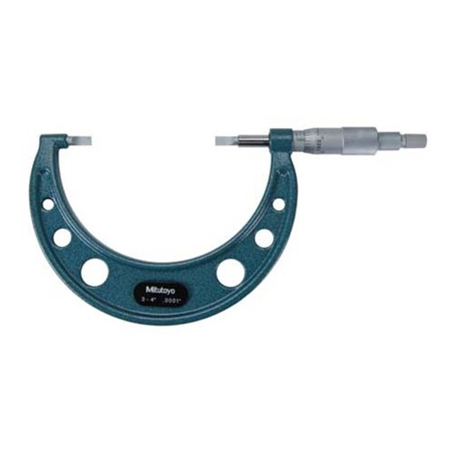 Mitutoyo Vernier Blade Micrometer 3-4" 6.5mm Blade Mitutoyo Vernier Blade Micrometer 3-4" 6.5mm Blade