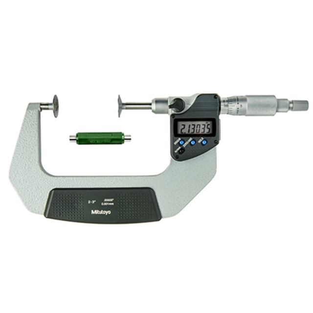 Mitutoyo Digital Disk Micrometer 2-3" / 50.8-76.2mm Mitutoyo Digital Disk Micrometer 2-3" / 50.8-76.2mm