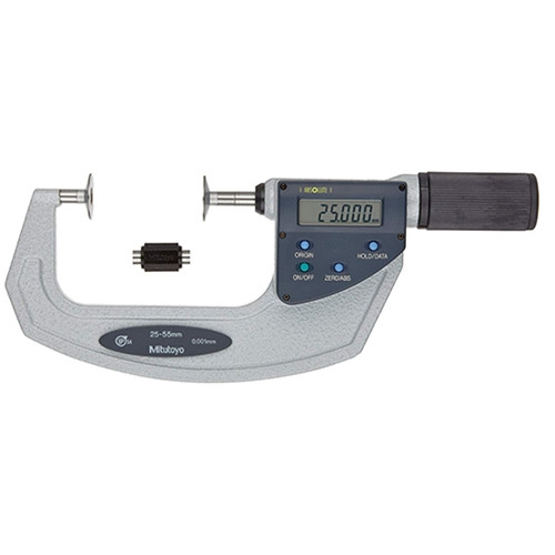 Mitutoyo Digital Disk Micrometer 25-55mm Quickmike Type