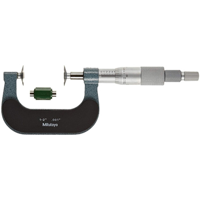 Mitutoyo Vernier Disk Micrometer 1-2" Mitutoyo Vernier Disk Micrometer 1-2"