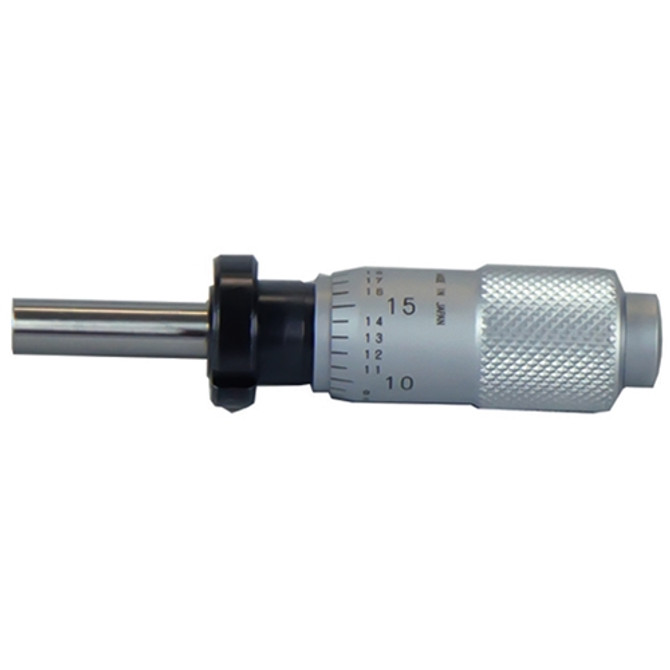 Mitutoyo Measuring Micrometer Head Flat Spindle 0-0.5"