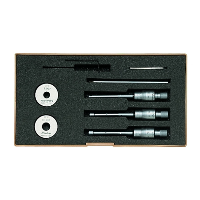 Mitutoyo Three Point Internal Micrometer Holtest Set 6-12mm