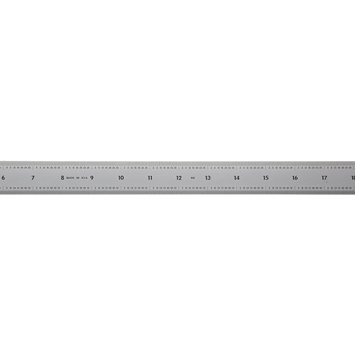 Mitutoyo Wide Rigid Steel Rule 24"
