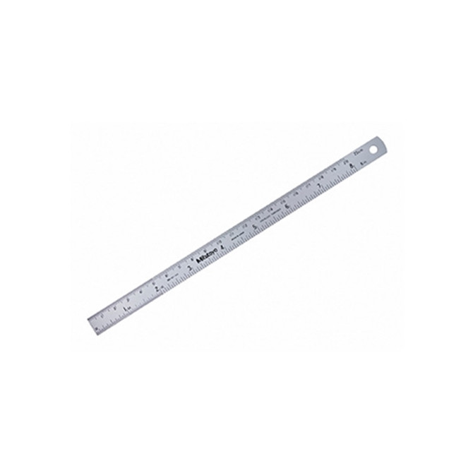 Mitutoyo Semi Flexible Steel Rule 8" x 200mm