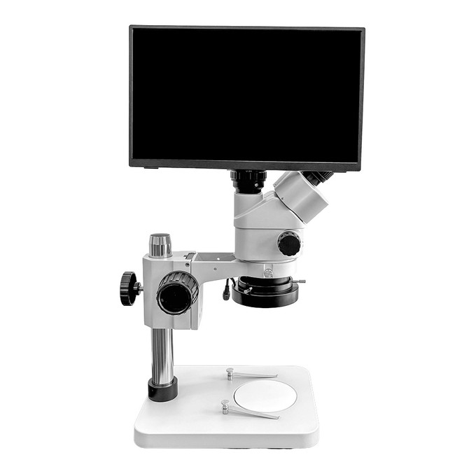 Richter Optica S6LCD-SPS Stereo Zoom Microscope 7x-45x Ring Light