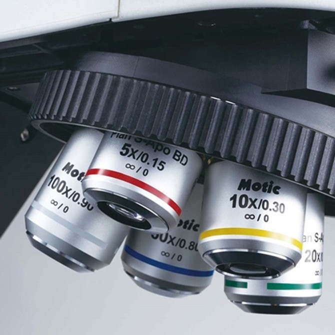 Motic Plan S-APO Brightfield 20x Microscope Objective Lens