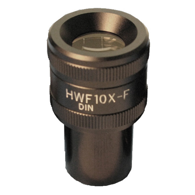 Focusing 10x Microscope Eyepiece with Reticle Mount