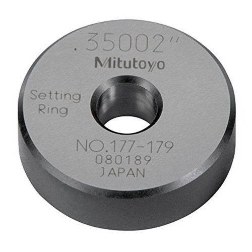 Mitutoyo Steel Setting Ring 0.35"