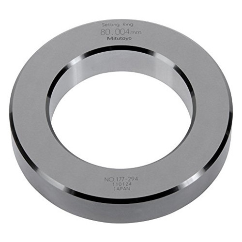 内海　SC161/80 Mitutoyo Steel Setting Ring 80mm