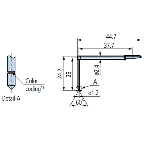 Mitutoyo Surftest SJ-410 Deep Groove Stylus 20mm