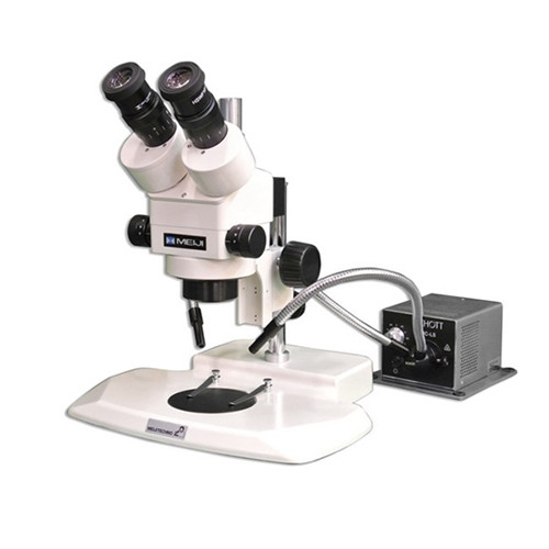 Meiji EMZ13-PK Stereo Zoom Pole Stand Dual Gooseneck Microscope