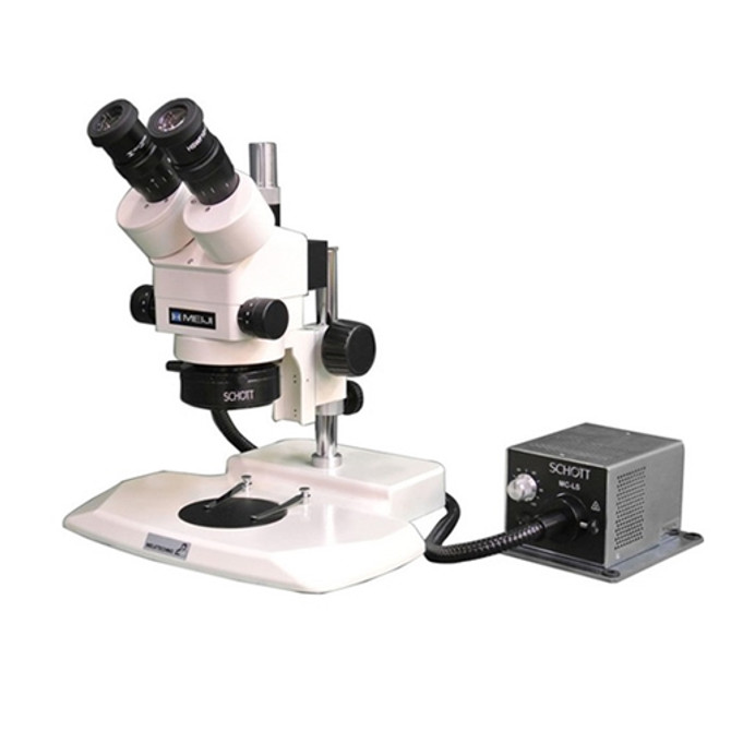 Meiji EMZ13-PK-MCLS-RING Stereo Zoom Pole Stand LED Ring Light Microscope