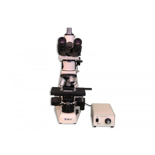 Meiji MT8500 Metallurgical Reflected/Transmitted, Brightfield/Darkfield Microscope