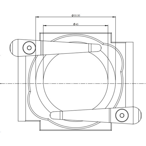 NanoScan SP Dish Holder for QGSP302XR Universal Specimen Holder