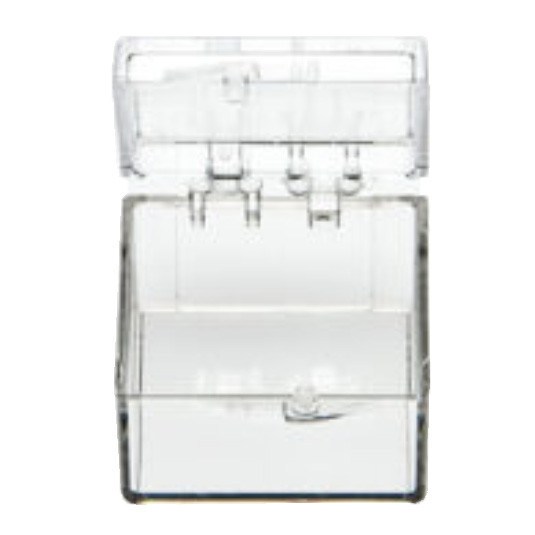 Square Box 2" Hinged Snap-Lock Lid