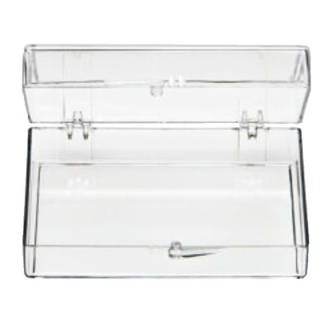 Rectangular Box 3.5" x 2.56" Hinged Snap Lock Lid